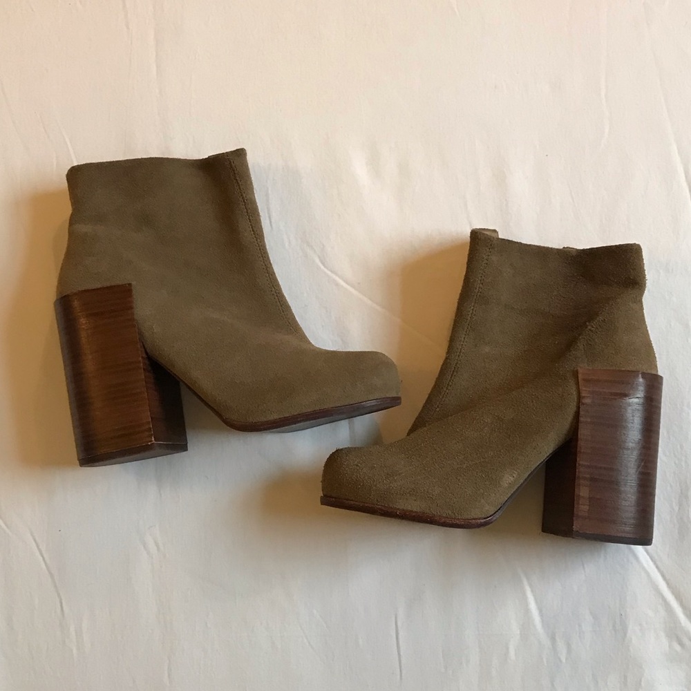 Jeffrey Campbell Tan Booties